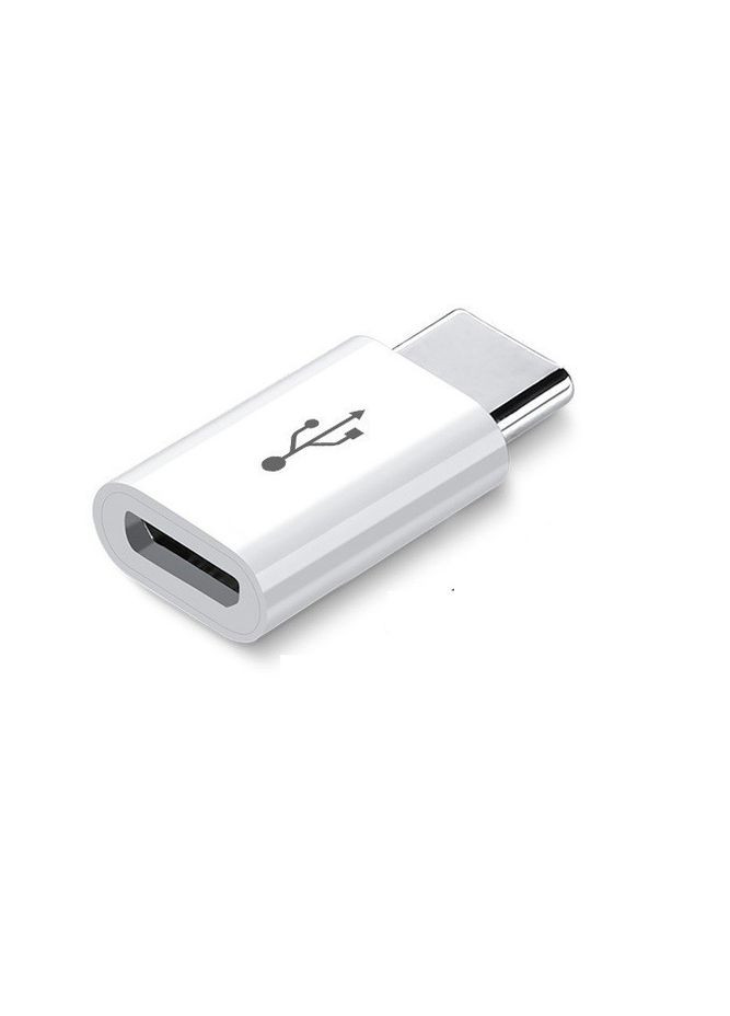 Адаптер Переходник microUSB - Type-C Gray (43236884) GT (334729151)