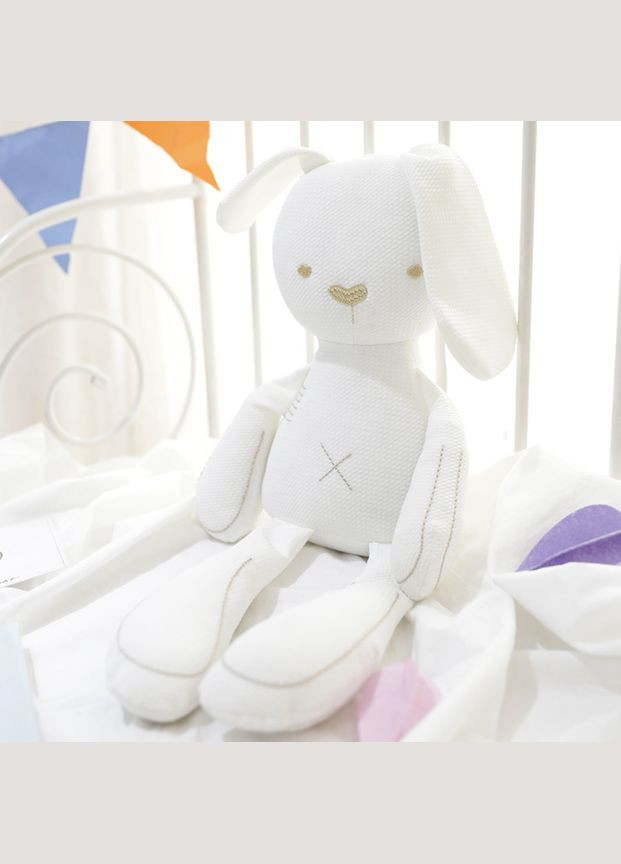 М'яка іграшка Зайчик вязаний ( ) (20083) Qoopixie (341321935)