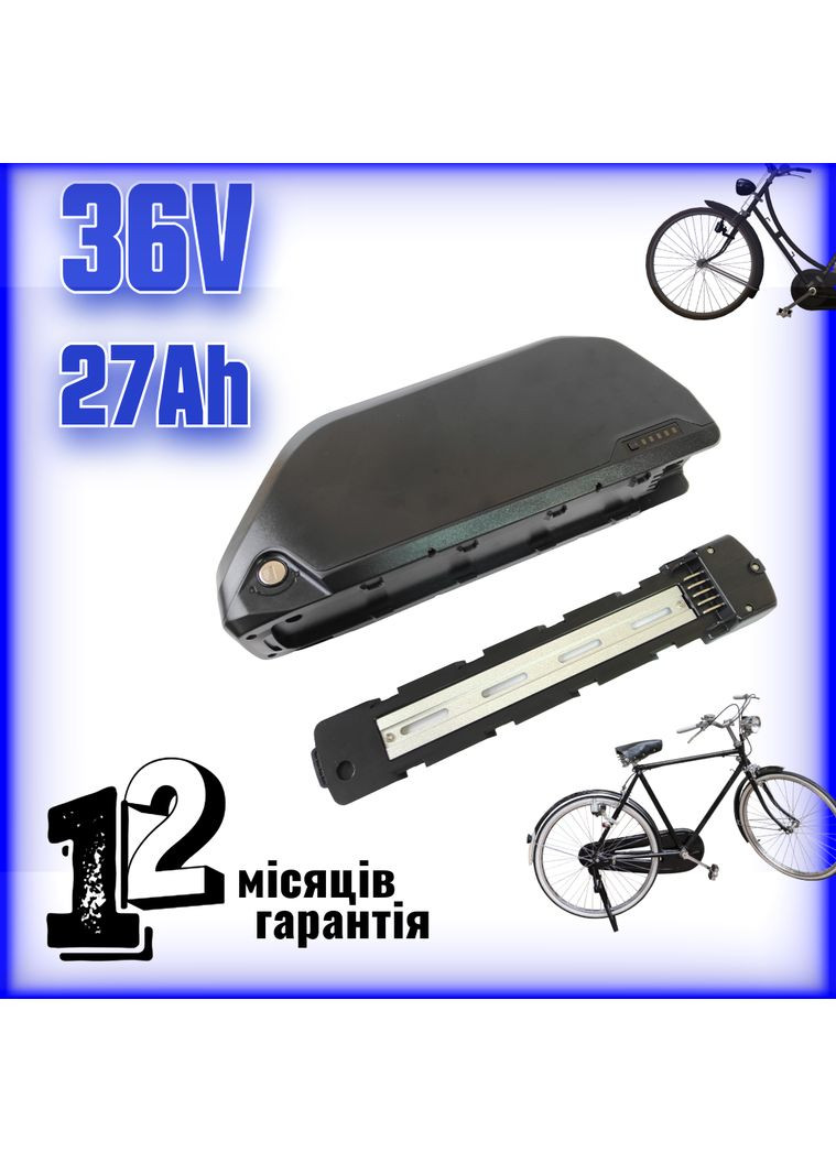 Литий-ионный аккумулятор 36 В 27 А/час в защитном боксе для eBike Ячейки Panasonic (369733233)