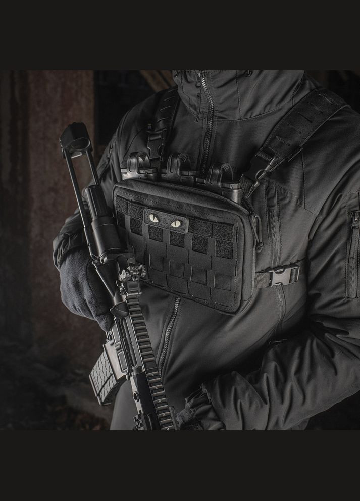 Нашивка Cat Eyes 3D PVC Black M-TAC (315047172)