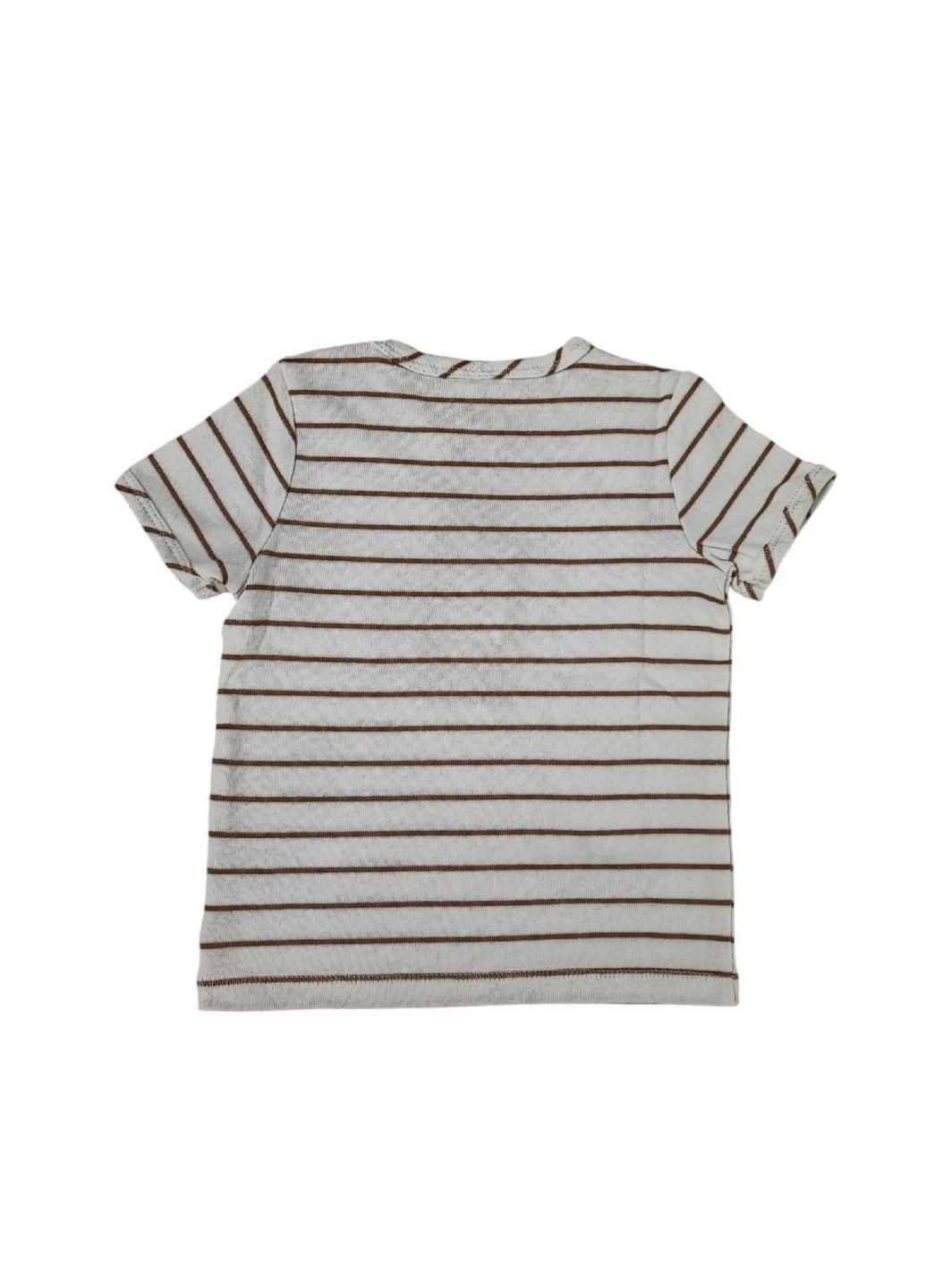 Біла літня дитяча футболка для хлопчика біла (25111243) Green Cotton