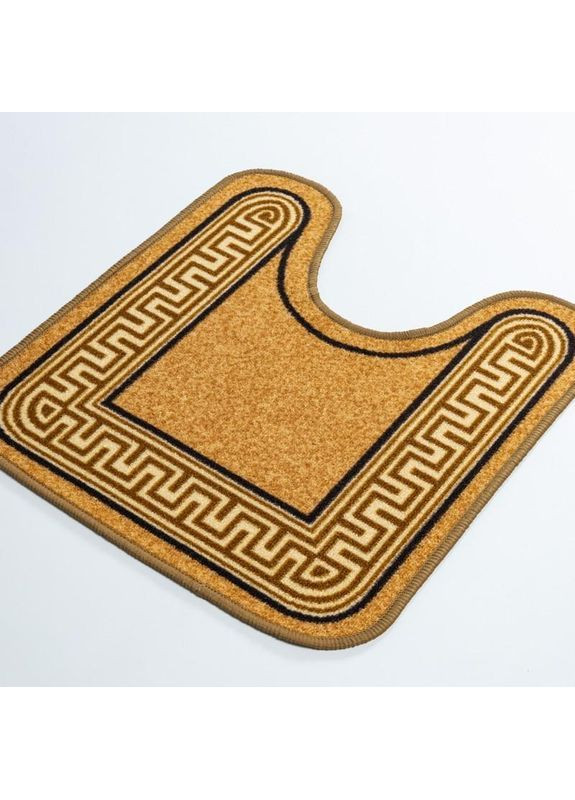 Коврик в туалет Taba 225-1 57х60 см бежевый No Brand (364969190)