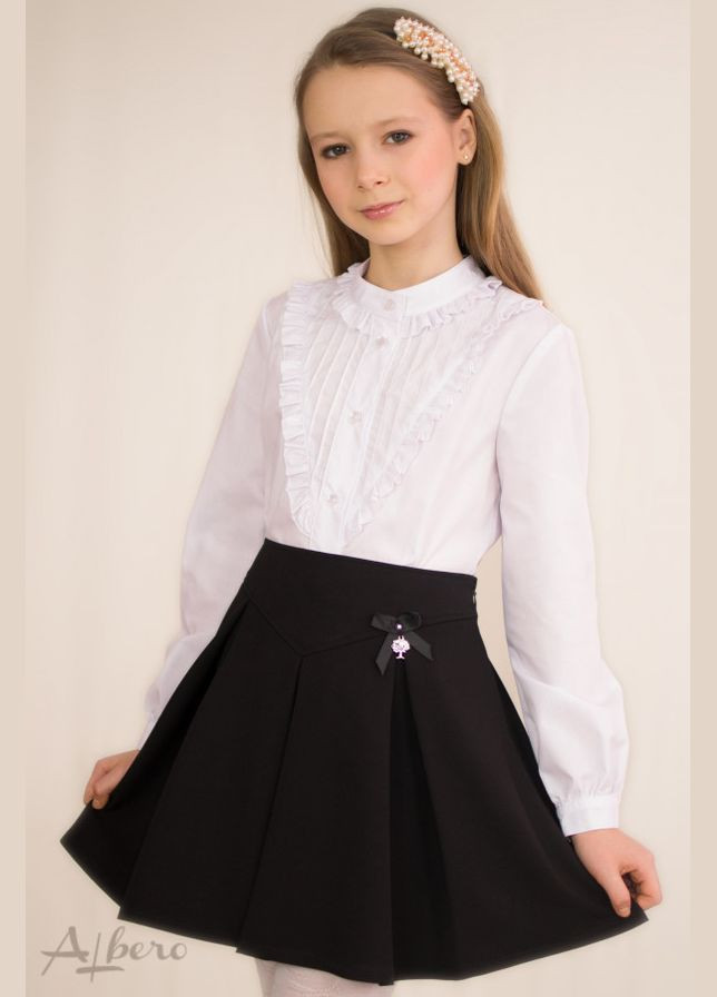 Черная повседневный юбка Albero