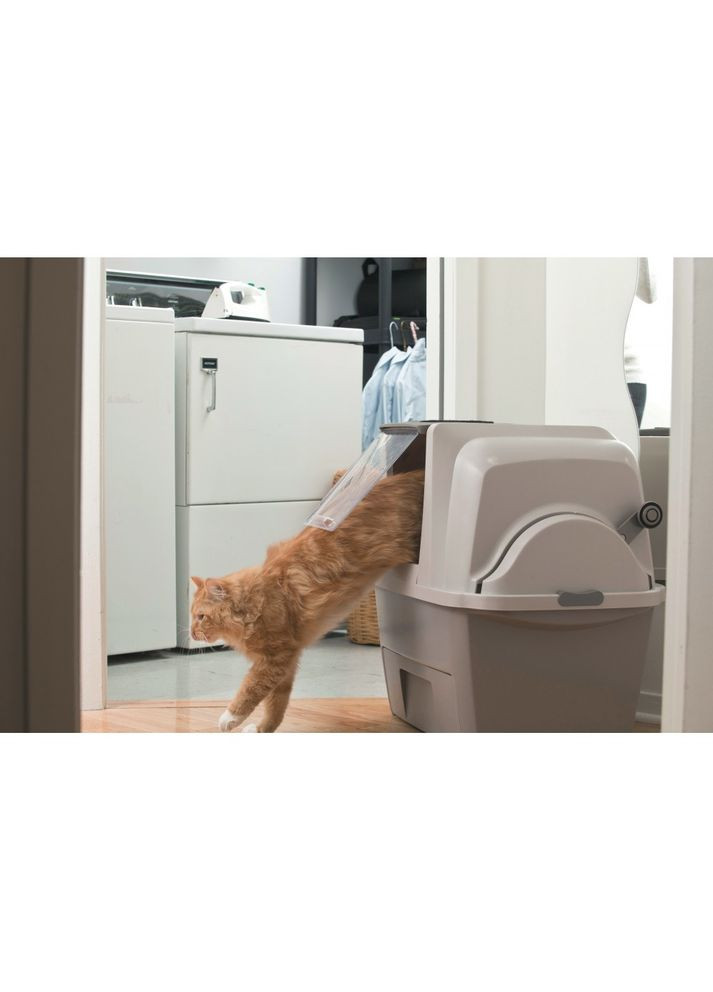 Туалет для кошек закрытый Smart Sift пластиковый 66x48x63 см Catit (292114944)