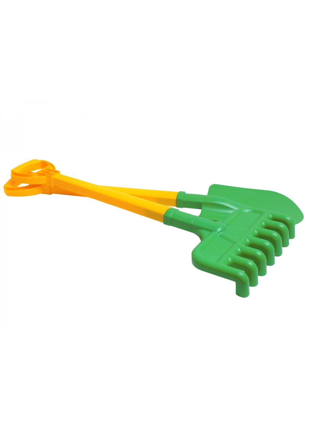 Набір "Лопата + Граблі Технок" (зелений) ТехноК (322022770)