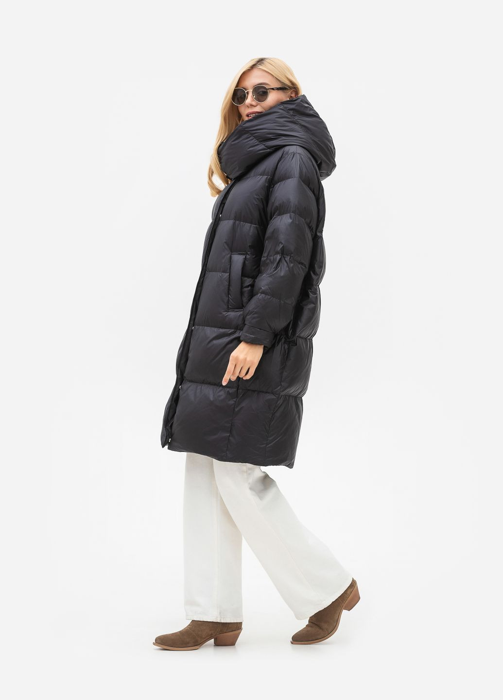 Черный зимний Пуховик Vo-tarun