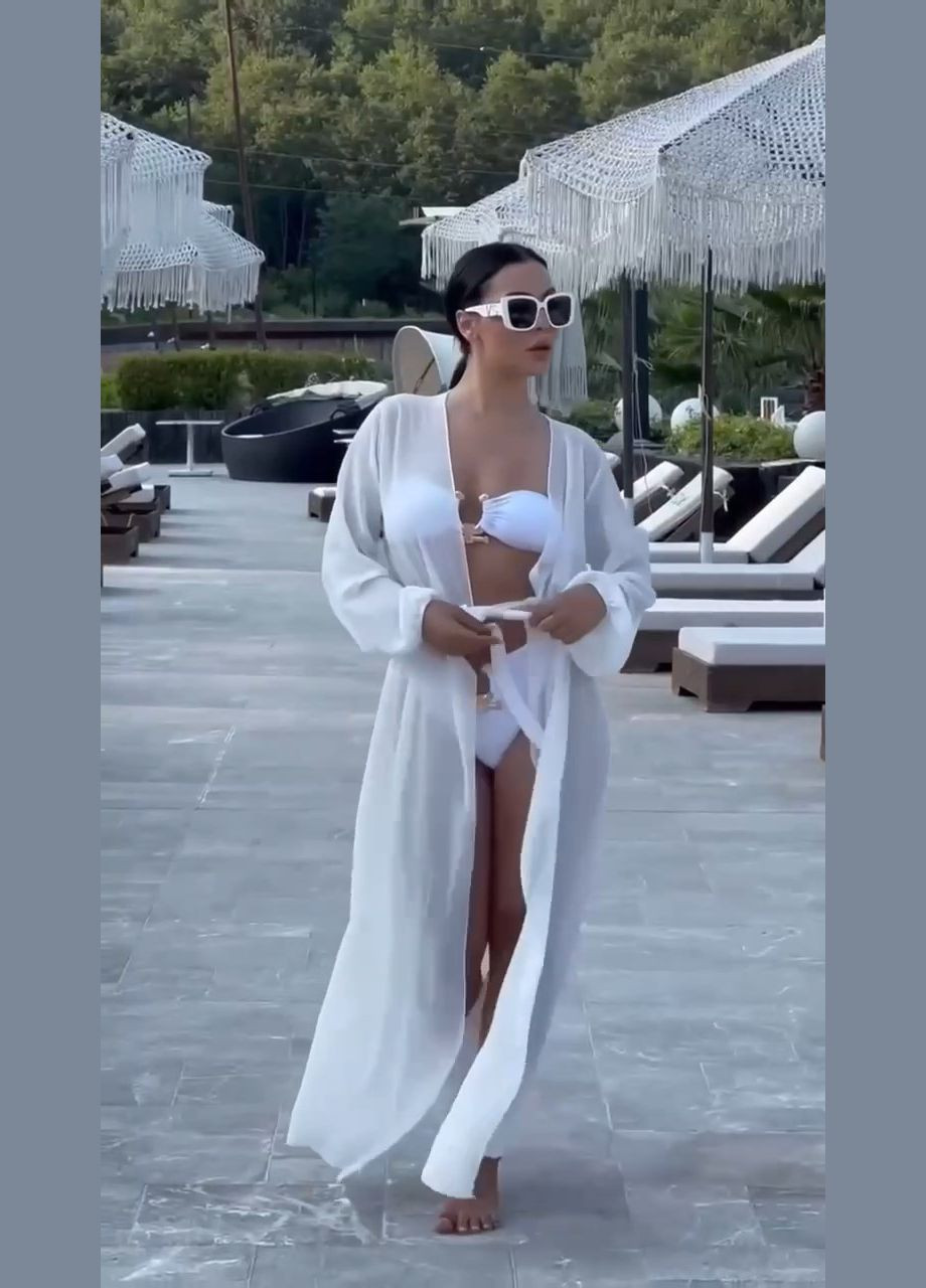 Пляжная туника длины макси MonCher (328913136)