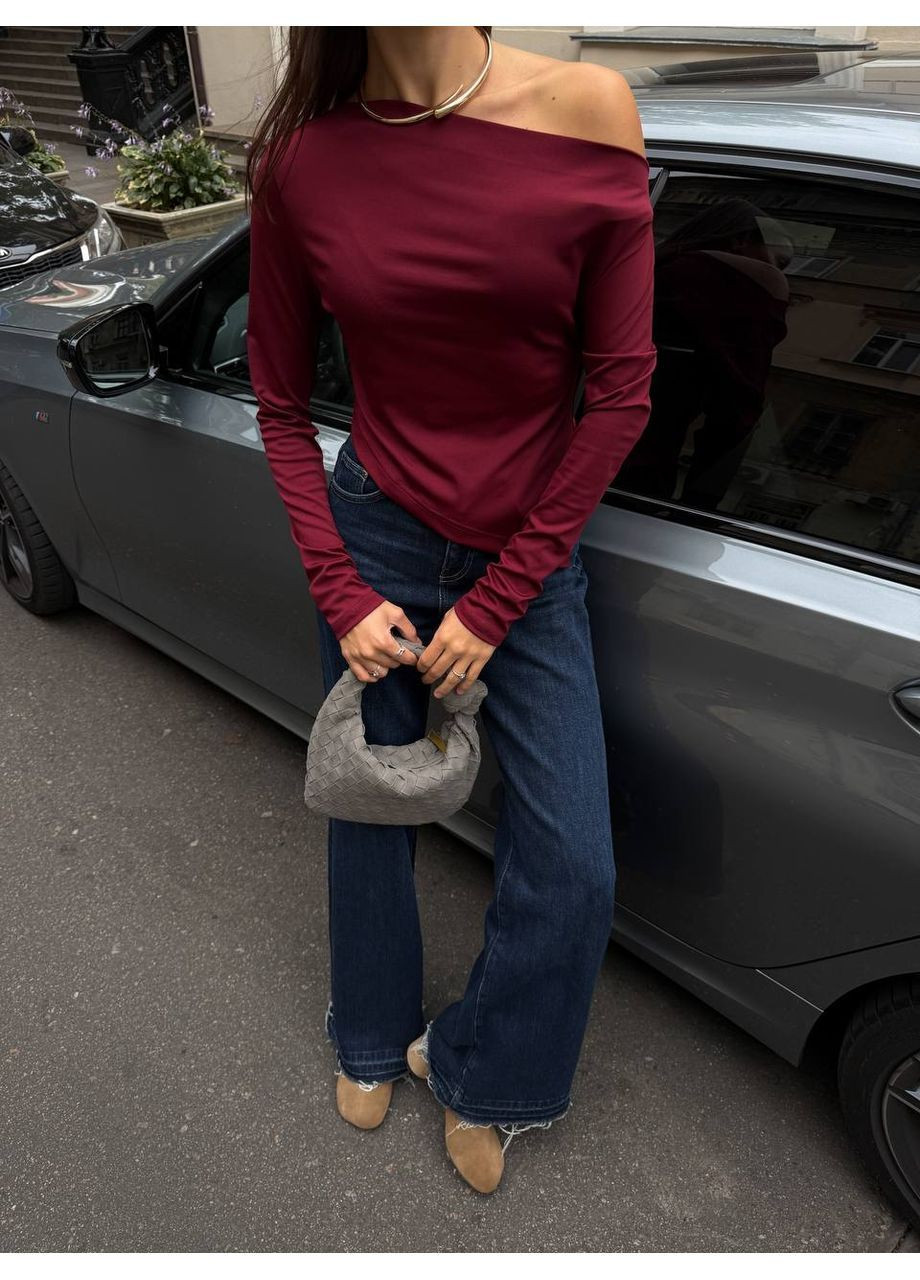 Лонгслів жіночий з відкритим плечем Style Point (368152918)