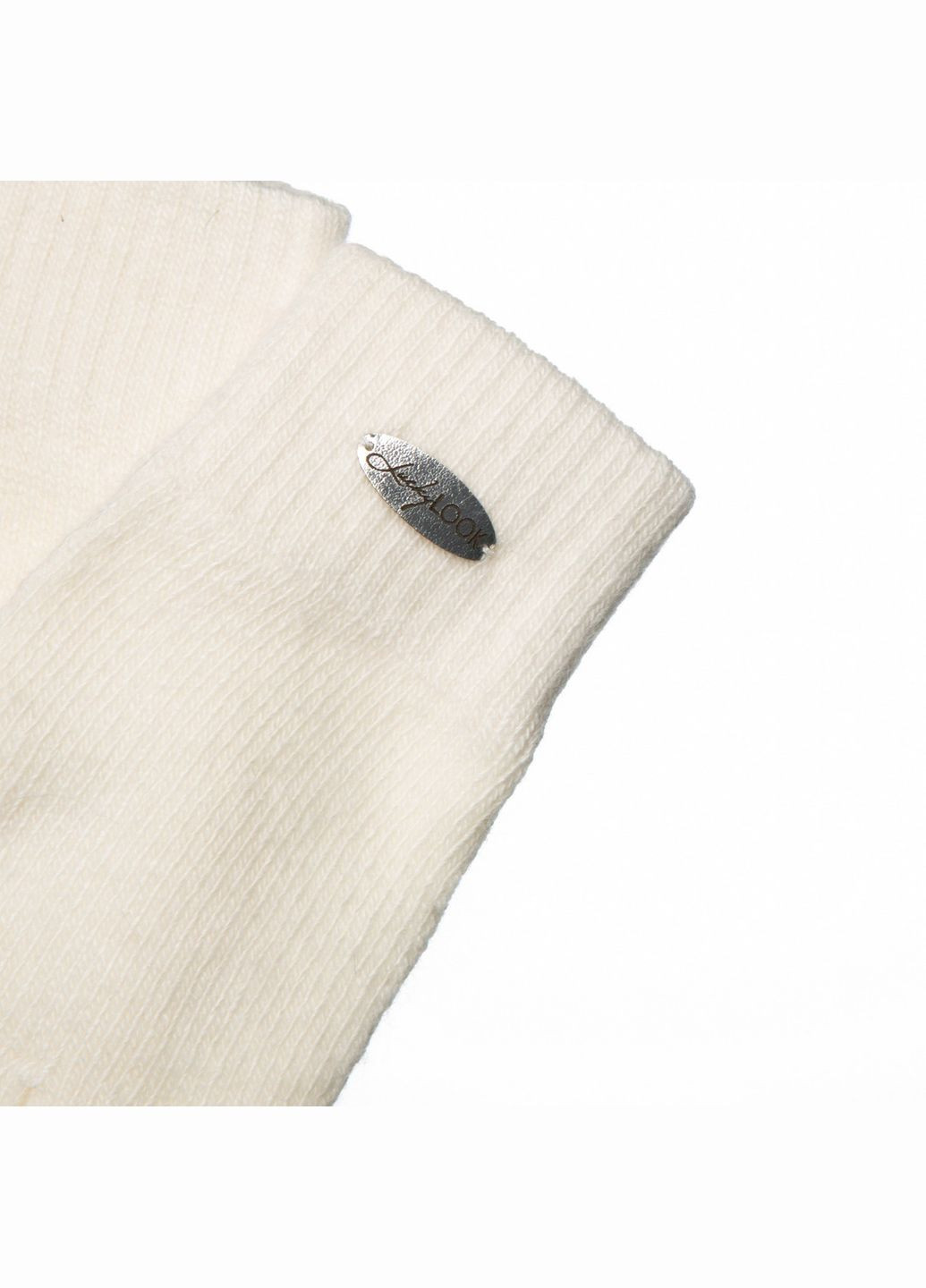 Перчатки женские шерсть белые JUTTA LuckyLOOK 974-243 (290278280)
