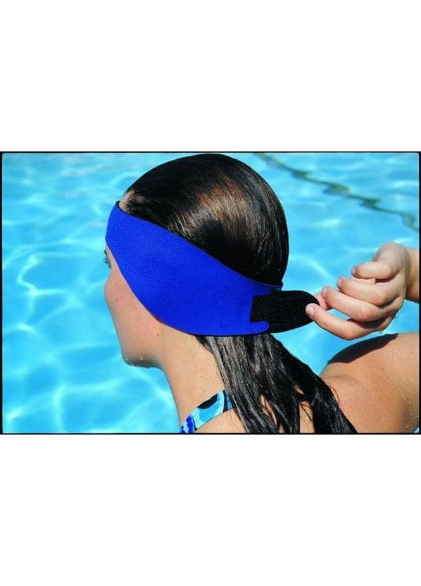 Стрічка для плавання водонепроникна розмір, 55-60 см, Блакитний (926-02bm) Ear Band-it (369550435)