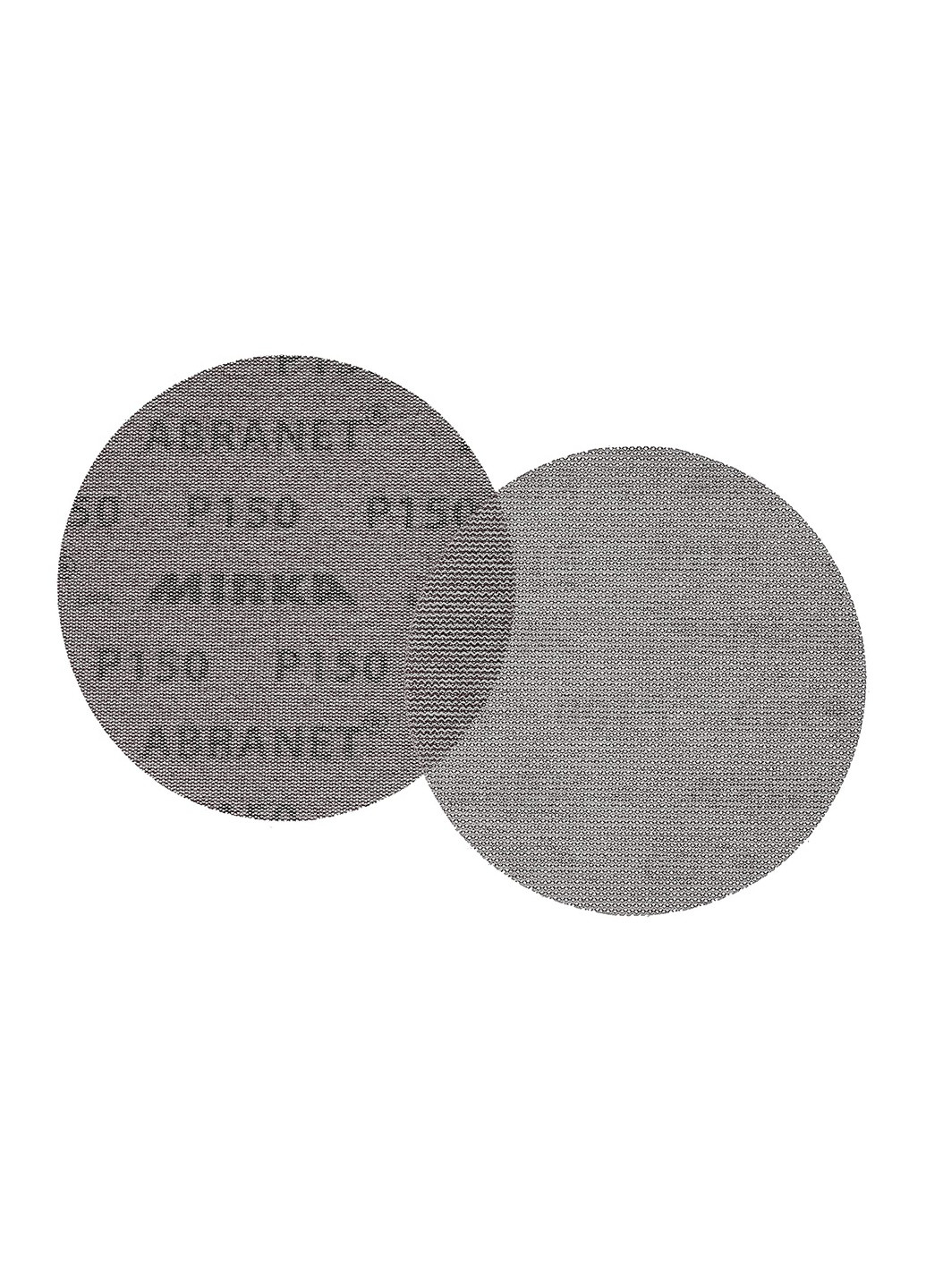 Шліфлист паперовий Abranet (150 мм, P150) шліфпапір шліфувальний диск на сітчастій основі (22217) Mirka (286423382)