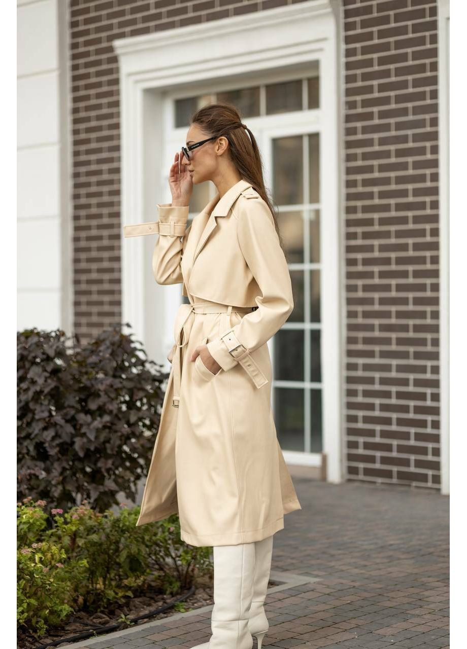 Тренчкот BLADE цвет айвори milirud (366291959)