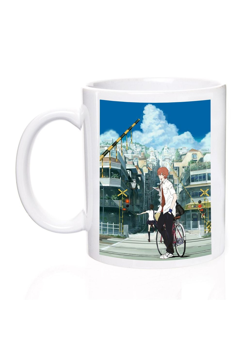 Чашка Аніме, 330 мл, Дівчинка, яка підкорила час No Brand (301133902)