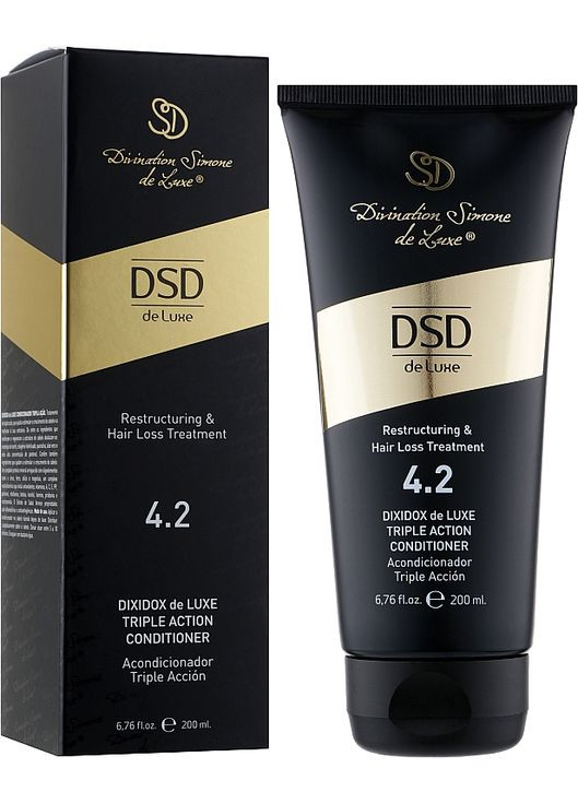 Бальзам-кондиціонер подвійної дії проти випадіння волосся № 4.2 Triple Action Conditioner 200ml (92073-28981) DSD de Luxe (368856787)