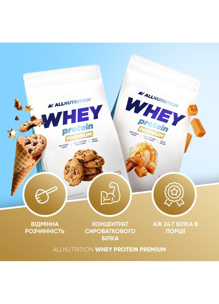 Сироватковий протеїн Whey Protein Pemium 700 г (різні смаки) Allnutrition (365806795)