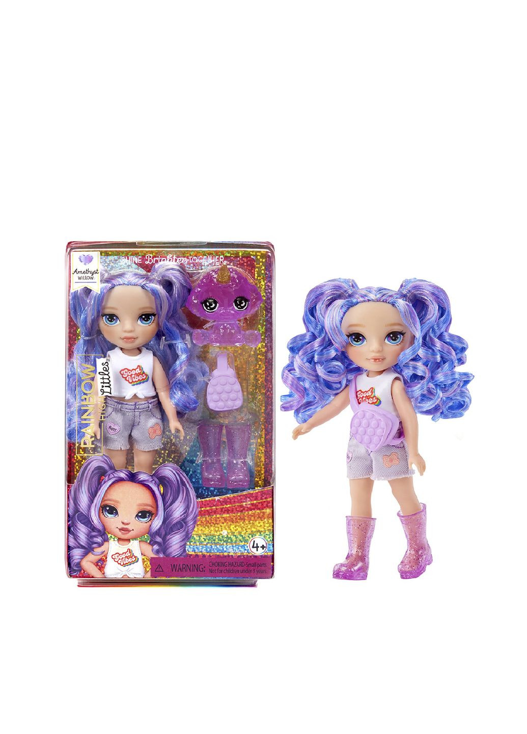 Игровой набор с куклой серии "Littles" - АМЕТИСТА цвет разноцветный CB-00265654 Rainbow High (314891005)