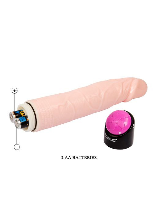 Вибратор – Colorful Sex Experience Flesh, 23,3 см – Реалистичные вибраторы LyBaile (335399800)