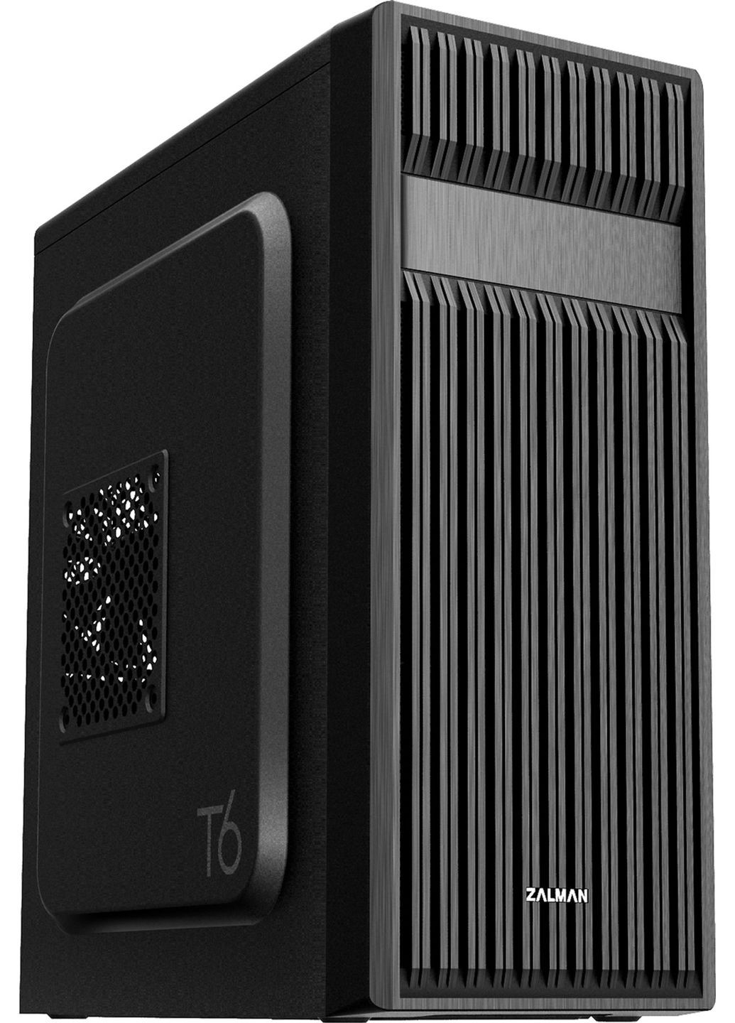 Корпус ZM-T6 Black, без БП, Micro ATX/Mini ITX, 3.5mm x 2, USB2.0 x 1, USB3.0 x 1, 5.25" x 1, 3.5" x 2 Zalman (334116098)