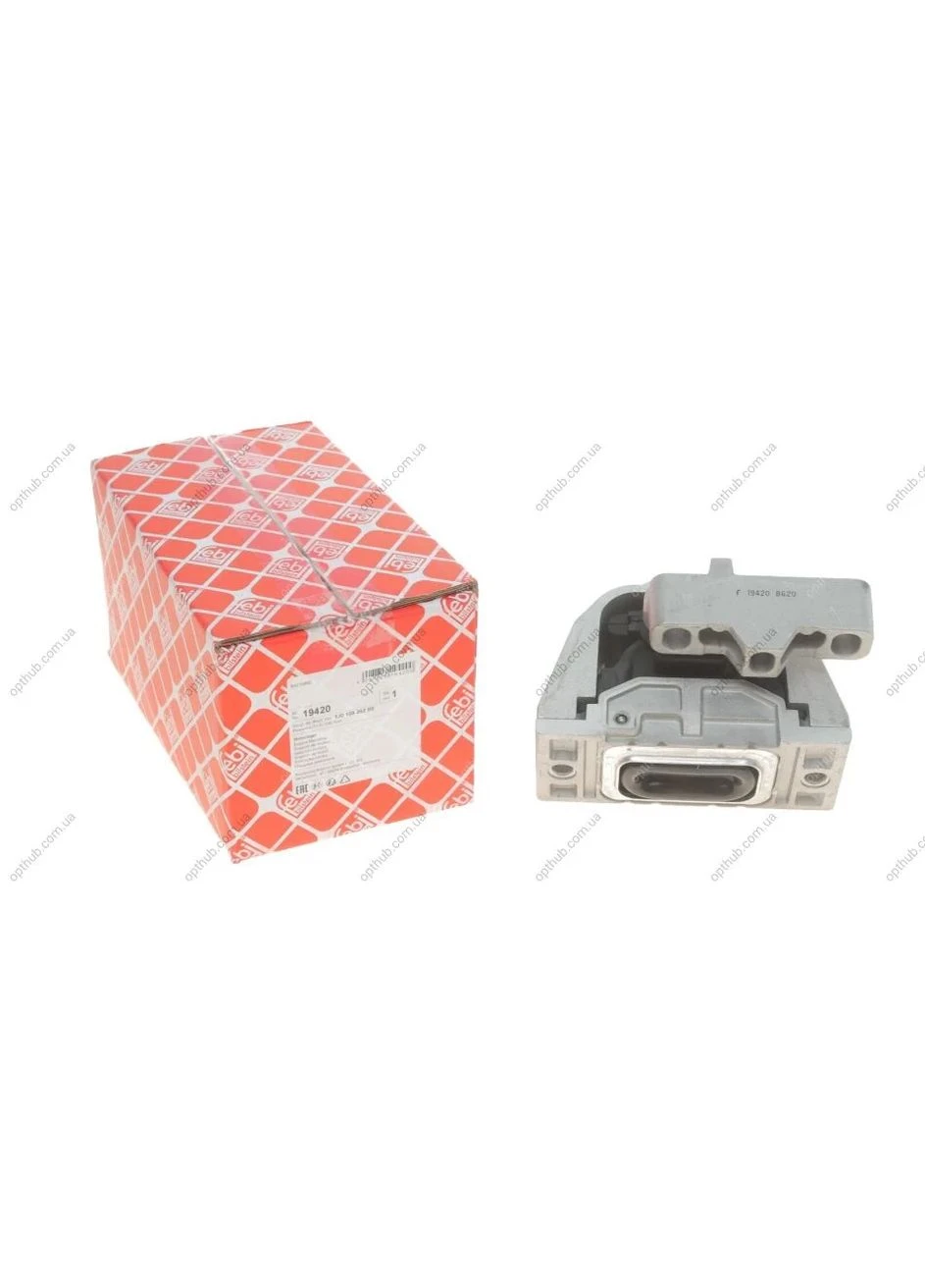 Подушка опоры двиг. SKODA OCTAVIA, VW BORA, GOLF (00-) правая (пр-во FEBI) 19420 Febi Bilstein (366733564)