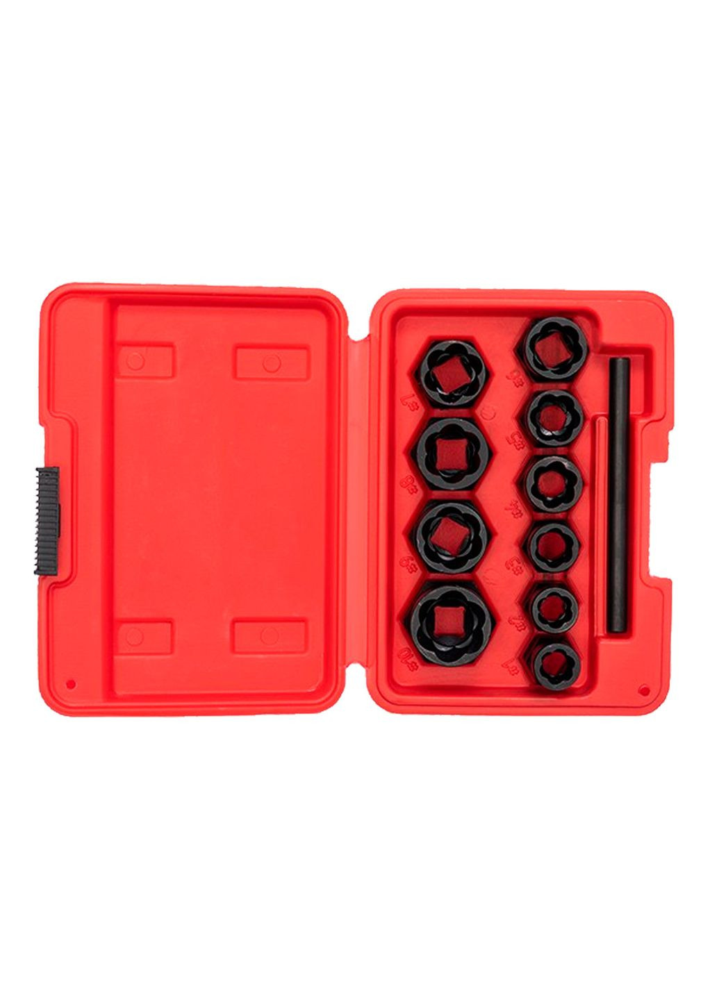 Набор экстракторов для поврежденных болтов 10 шт хром-молибденовая сталь для металла Intertool (332202834)