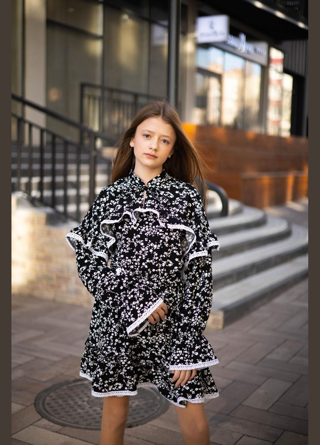 Чёрное платье подростковое IRmAS (324621051)