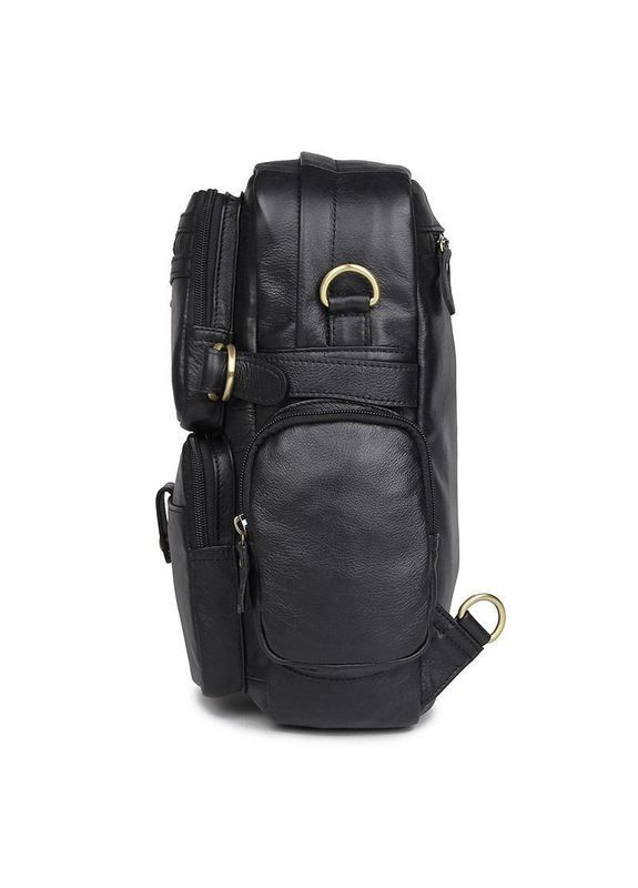 Кожаный мужской рюкзак 7042A John McDee (298853963)