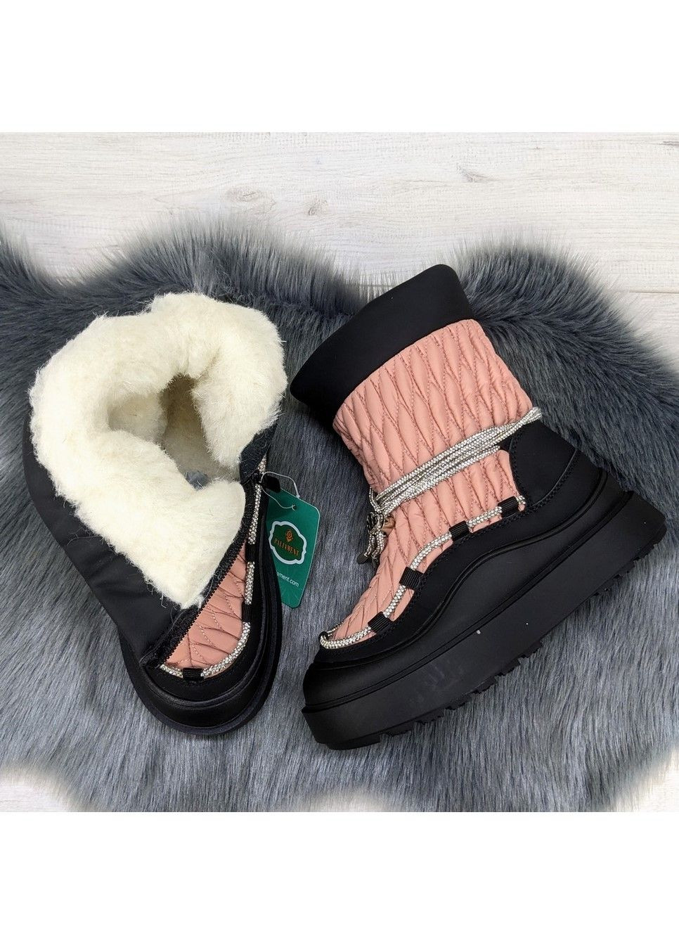 Зимние сапоги дутики детские зимние для девочки Paliament