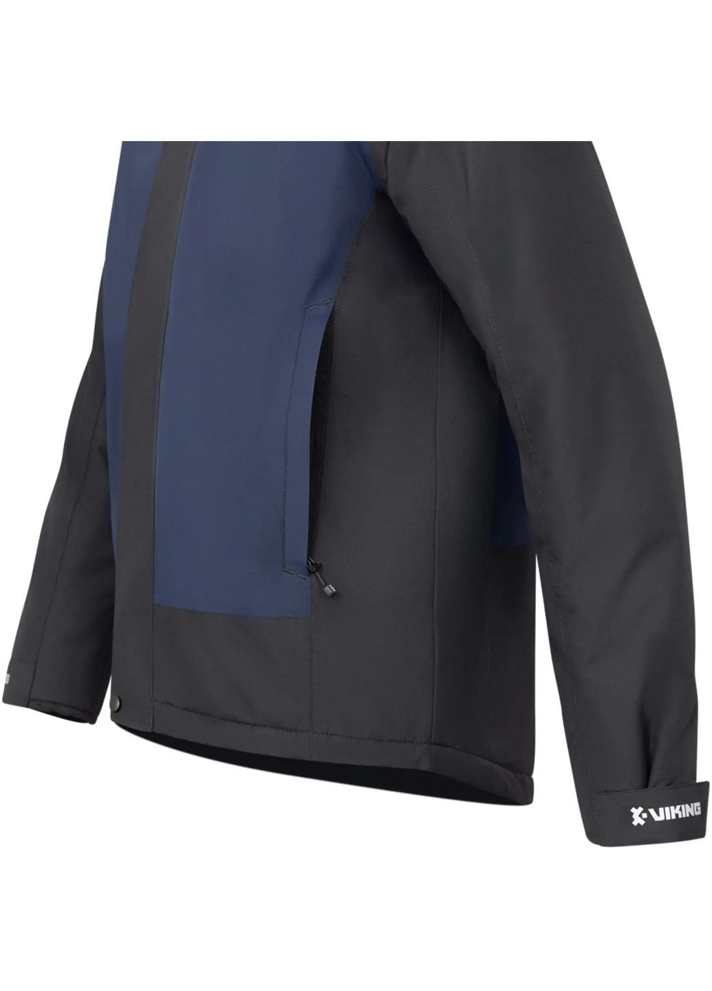 Комбінована демісезонна куртка viking fishing nord storm 200g 10k black/navy No Brand