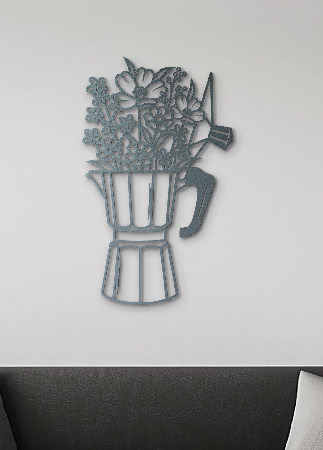 Деревянная картина на кухню, декор в комнату "Арома кофе", стиль минимализм 40х25 см Woodyard (292013353)