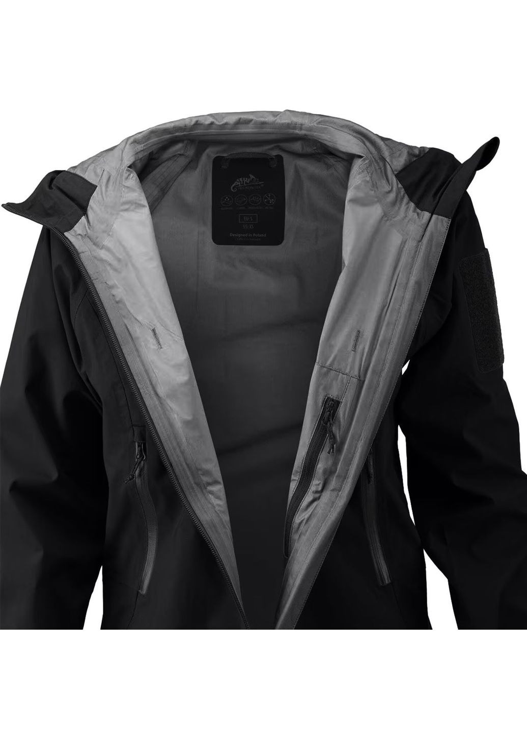 Куртка зимняя Helikon Squall Hardshell, Black, S Helikon-Tex (316255407)
