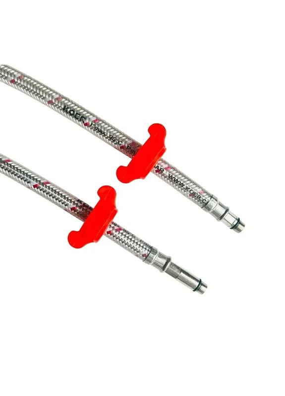 Гнучке підведення 1/2" M10 120 см силікон 2 шт для змішувачів KOER (376103251)