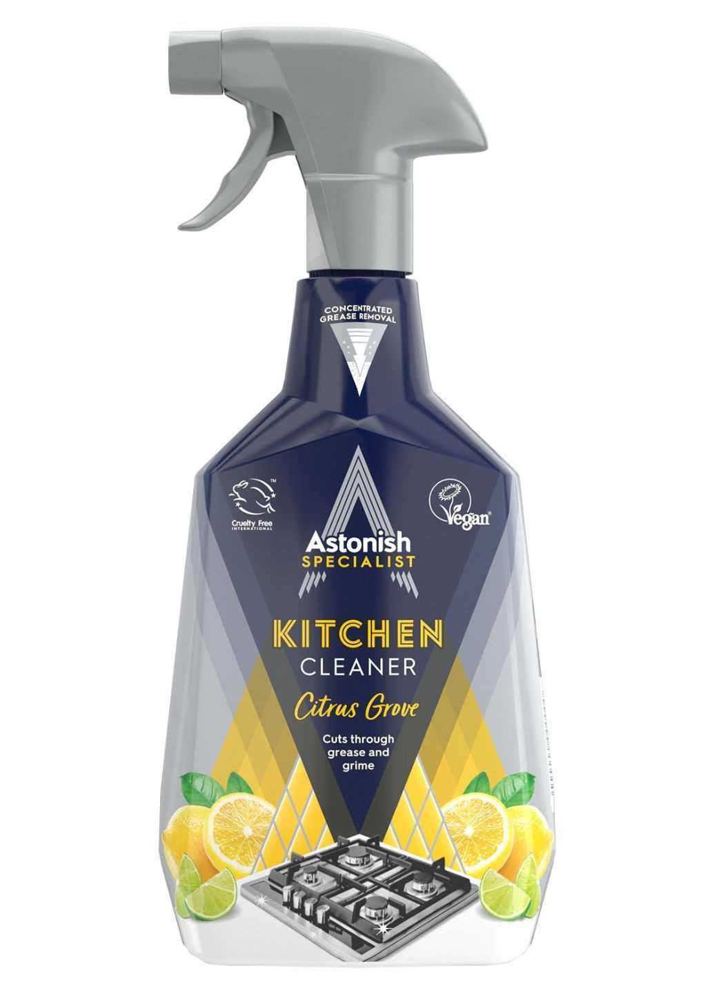 Універсальний засіб для чищення кухні Kitchen Cleaner Citrus 750 мл Astonish (295262295)