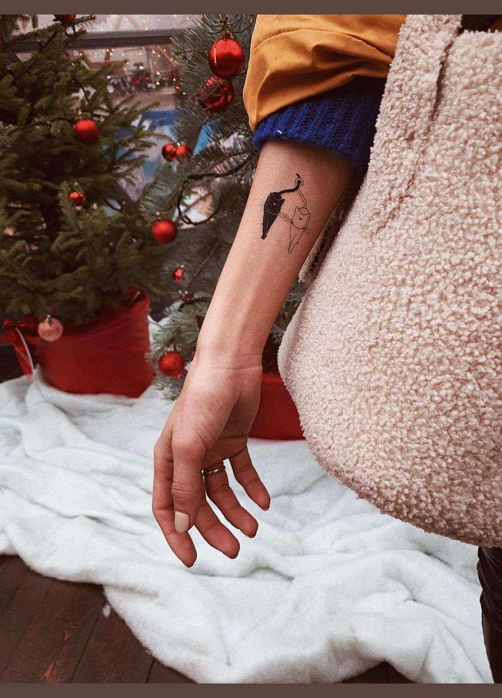 Временное тату "Кошачий мур-мур" Arley Sign (295265799)