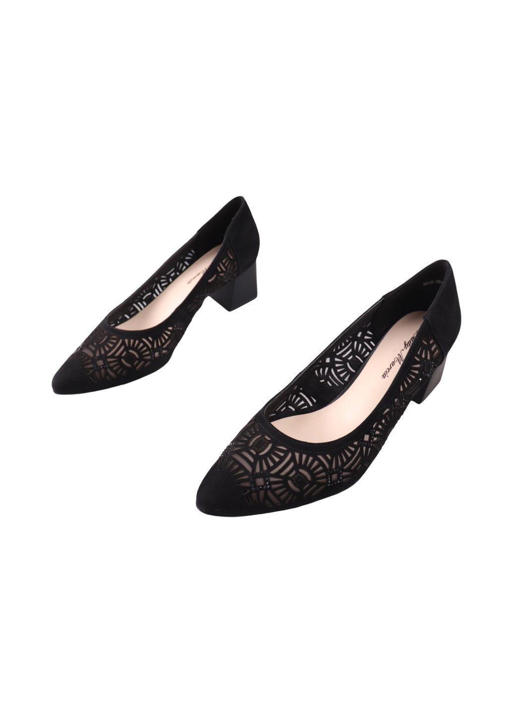 Туфлі жіночі чорні натуральна замша Lady Marcia 272-24lt (292146247)