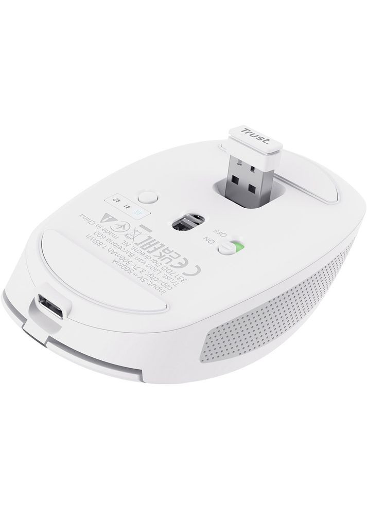 Миша Ozaa Compact Multi-Device Wireless Mouse White (24933) Trust (322912865)