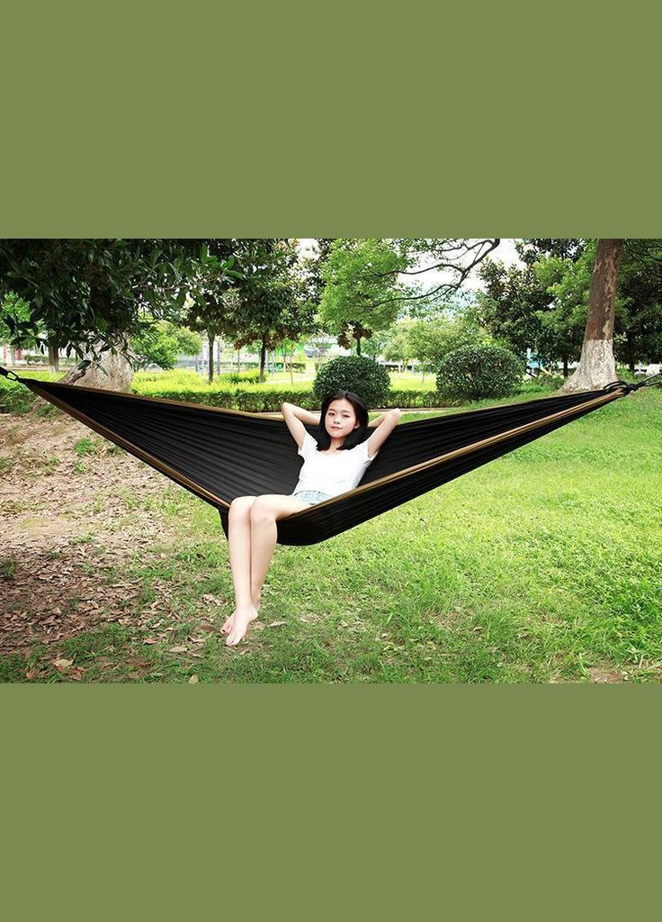 Гамак туристический подвесной 270x140 см черный (Н051062) CamP (332211338)