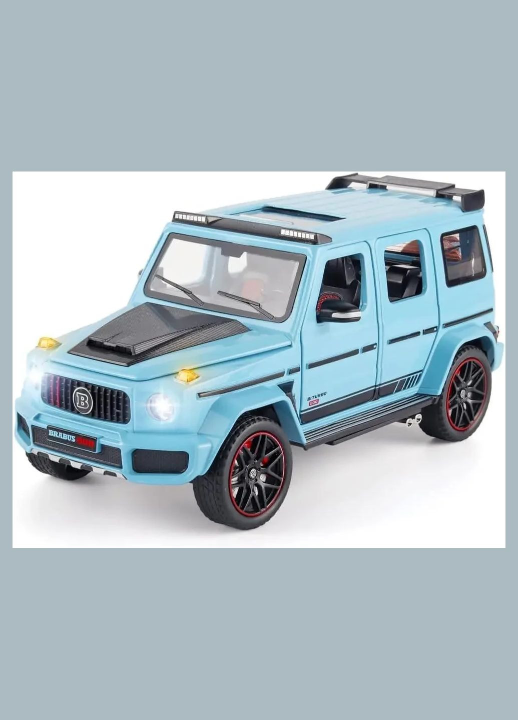 Машинка металлическая детская Гелик Mercedes Benz BRABUS Auto Expert 77070990 Mercedes-Benz (317439214)