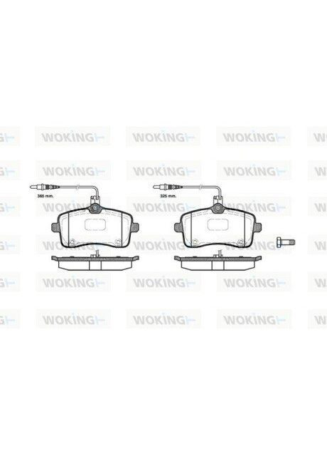 Колодка Woking (364977203)