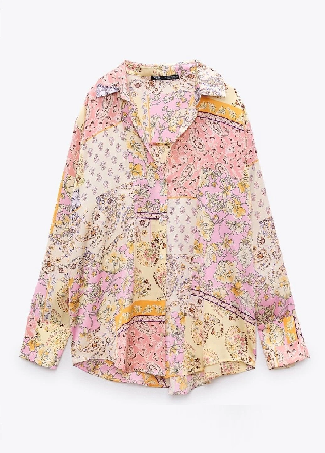 Цветная рубашка Zara