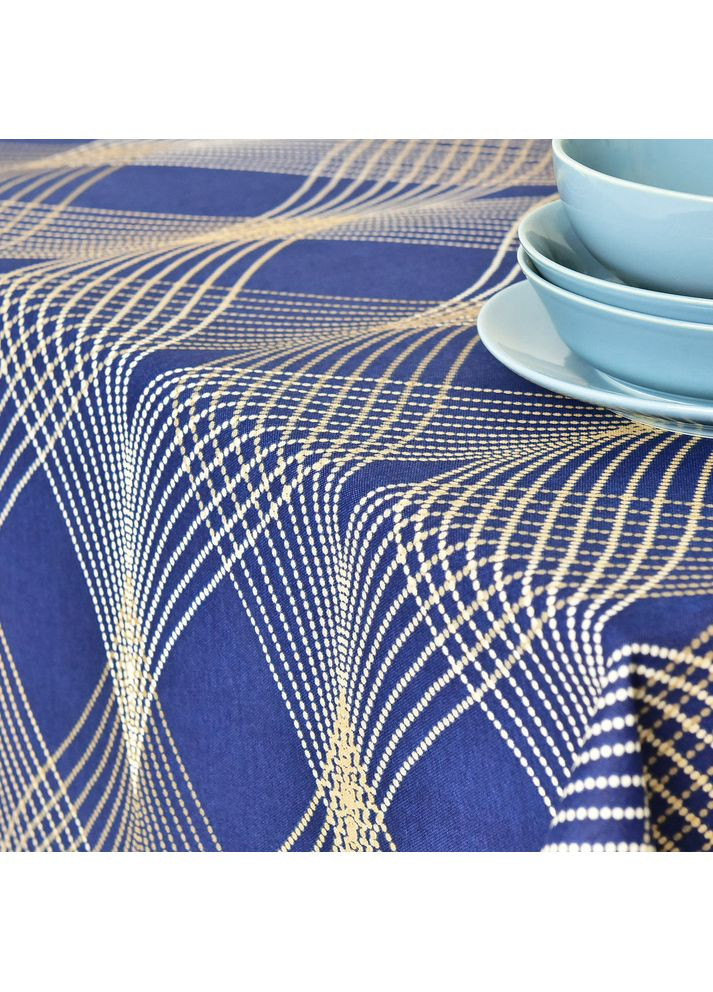 Скатерть с водоотталкивающей пропиткой 140х170 см хлопок деним IDEIA (366288987)