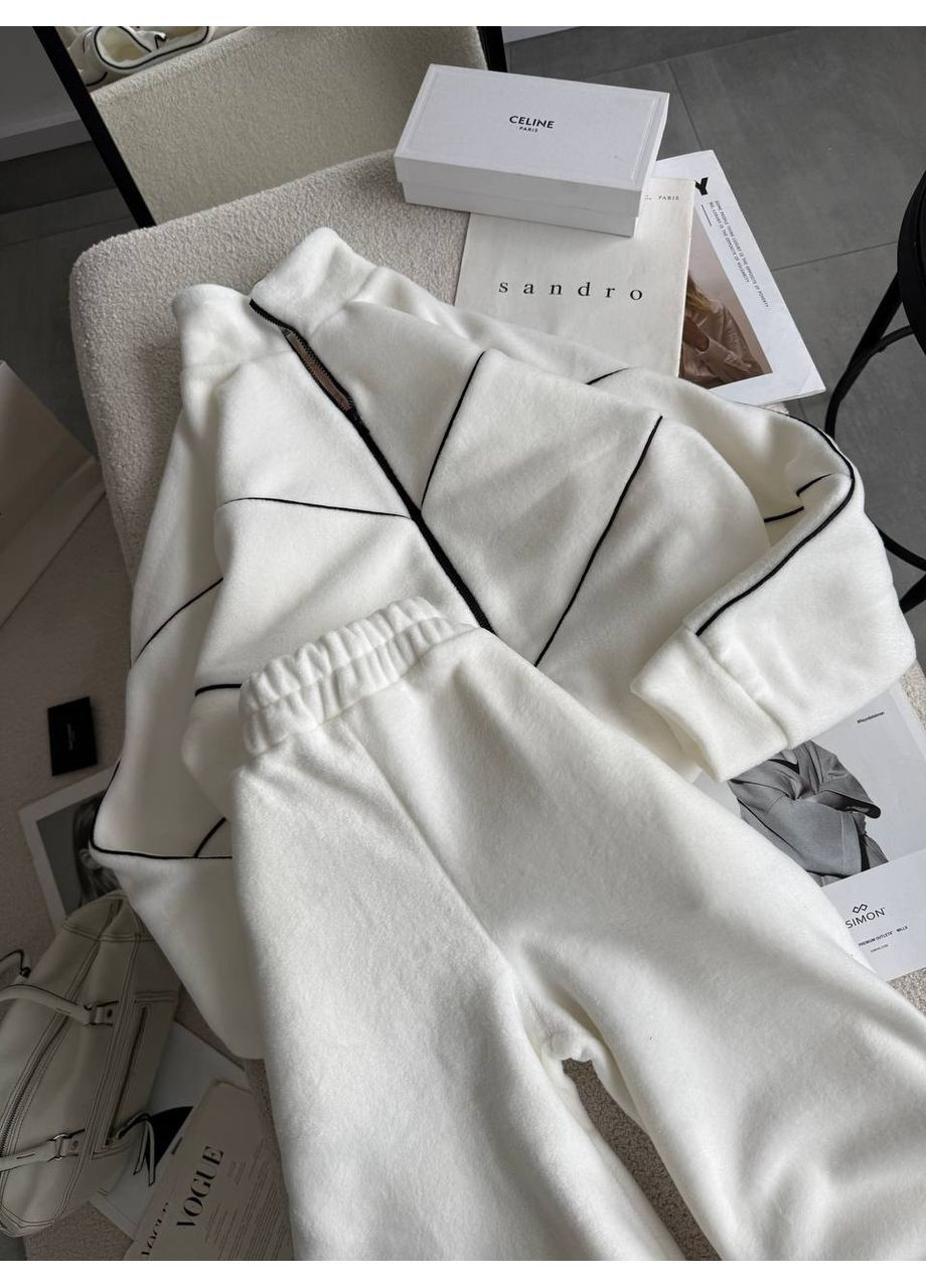 Жіночий флісовий костюм No Brand С832/833-712/3 (370143855)