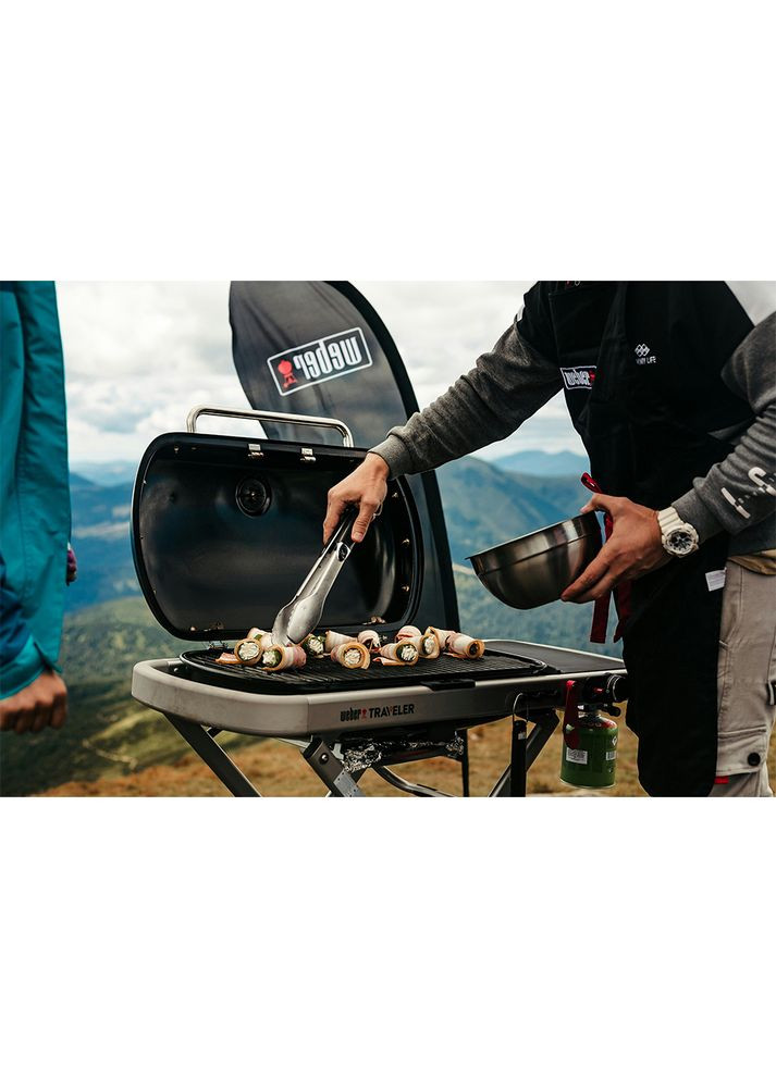 Гриль газовий Traveler LP Stealth 9013075 Weber (358888218)