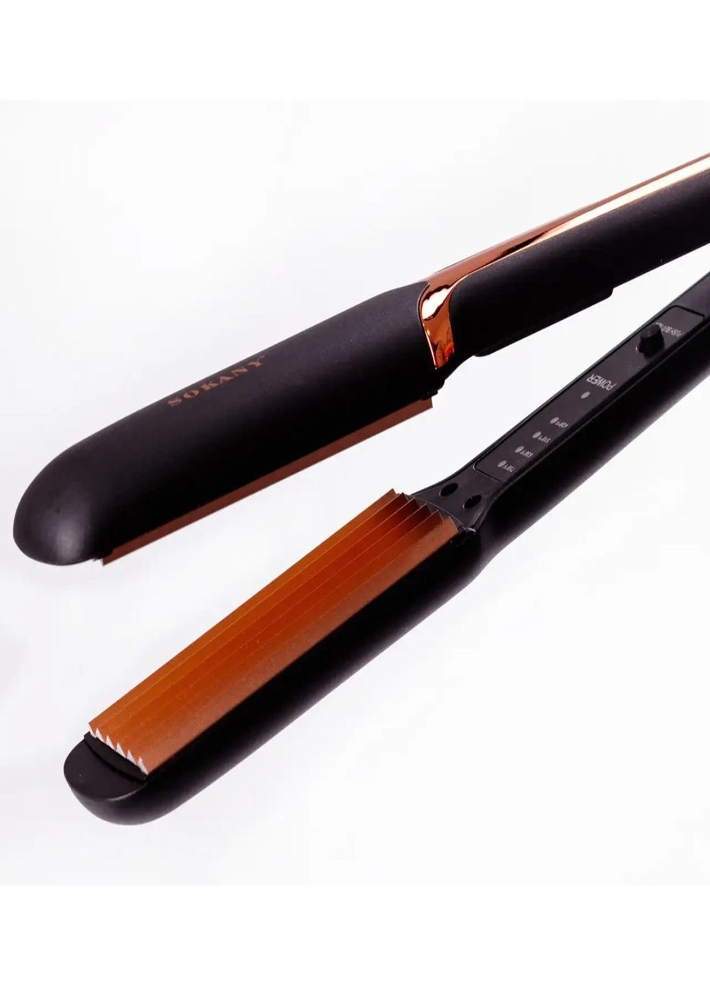 Щипцы гофре для волос SK-1906 плойка с индикатором работы и 4 режимами температуры Sokany (315922467)