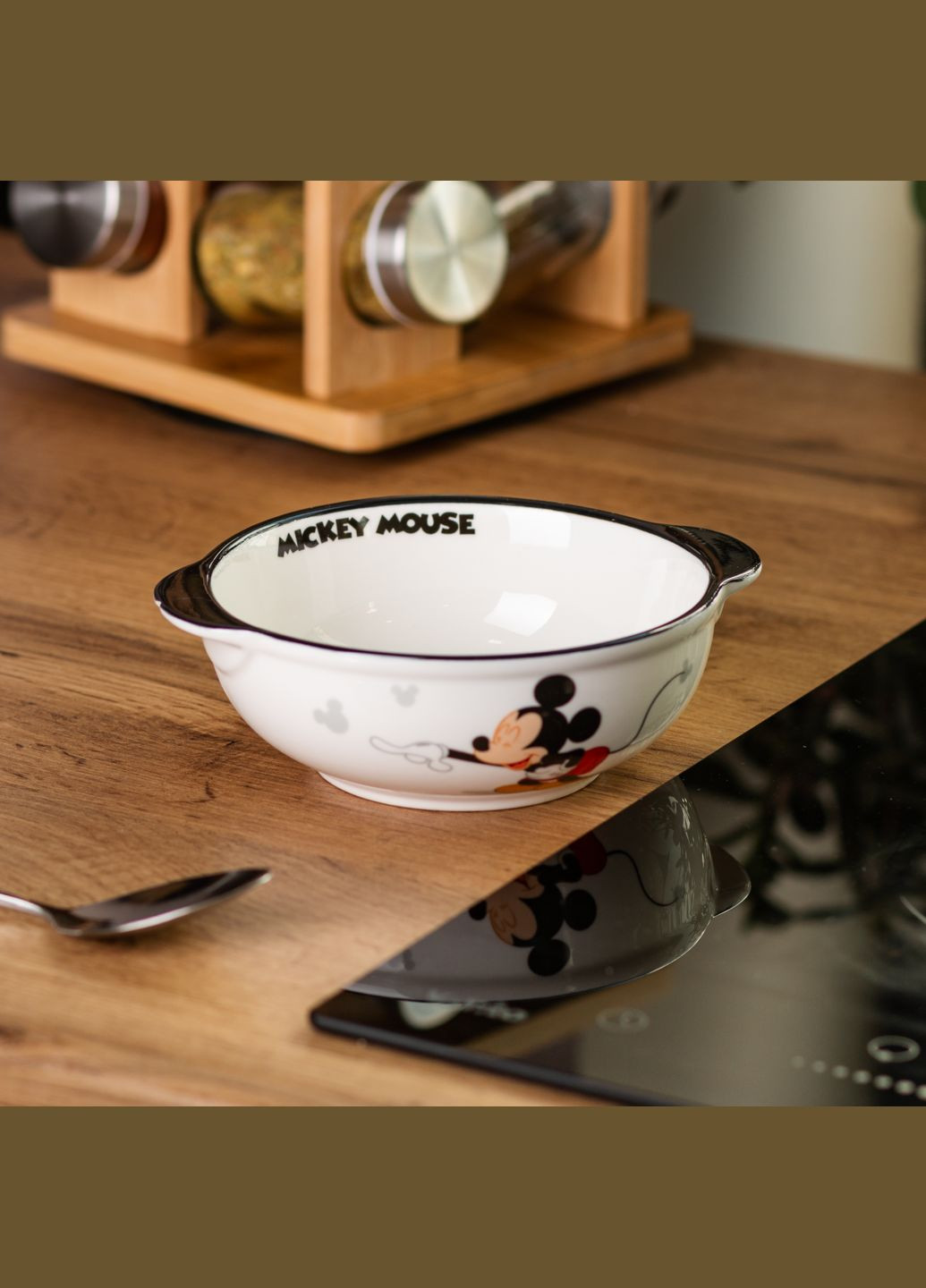 Глубокая тарелка Mickey Mouse керамическая 400 мл, белый Yiwu HP-15-9 (303217094)