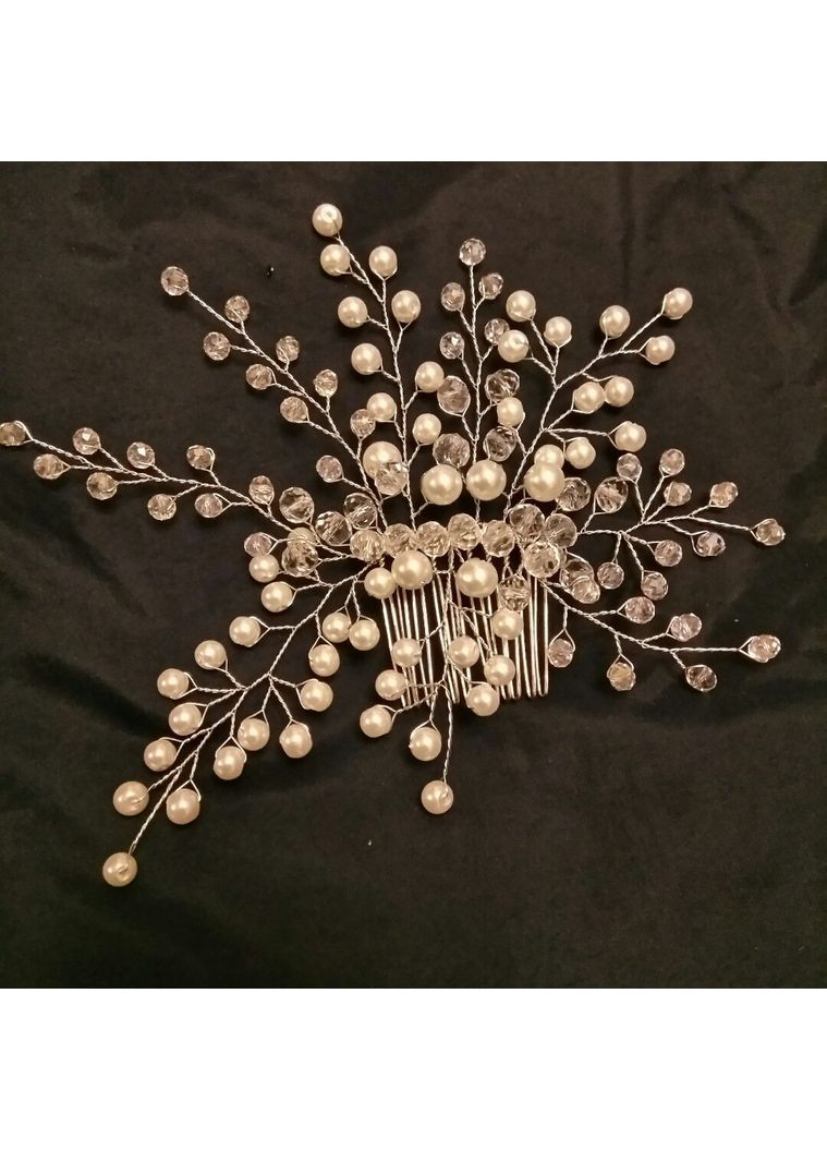 Гребінець для волосся "Перлисті гілочки" No Brand (369162865)