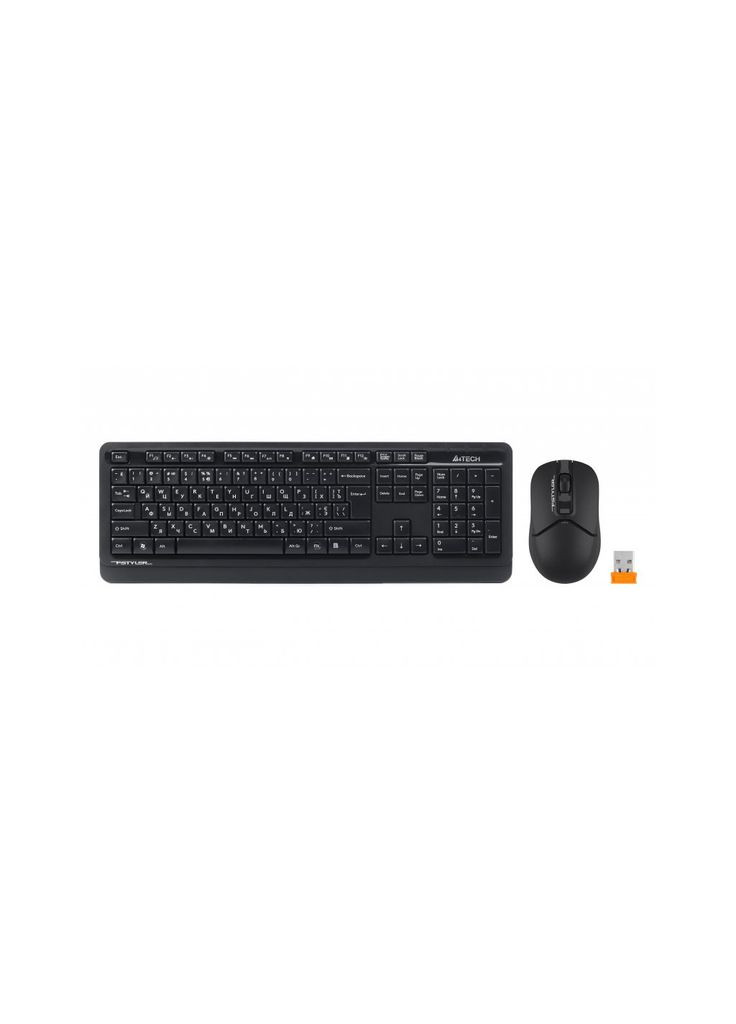 Комплект (m282780) A4Tech FG1012 Wireless Black (369021886)