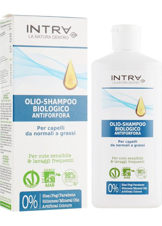 Шампунь-олія проти лупи Anti-Dandruff Oil-Shampoo 200ml (643055-31222313) Intra (368870906)