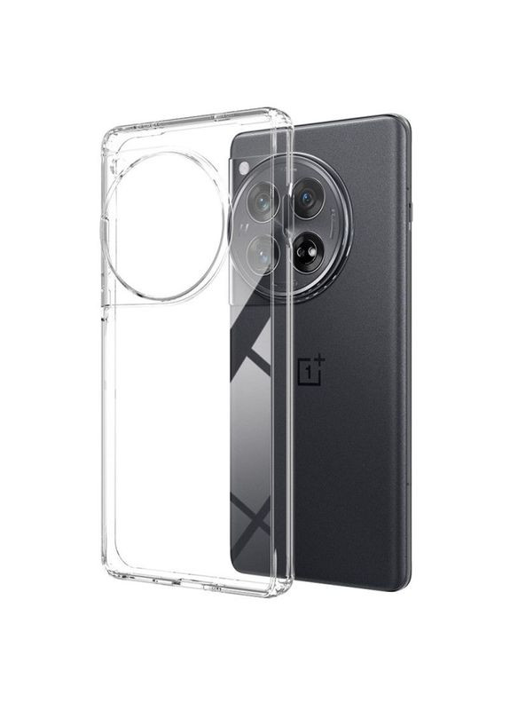 Чохол TPU Epic Transparent 1,5 mm для OnePlus 12 Прозорий Epik (372845913)