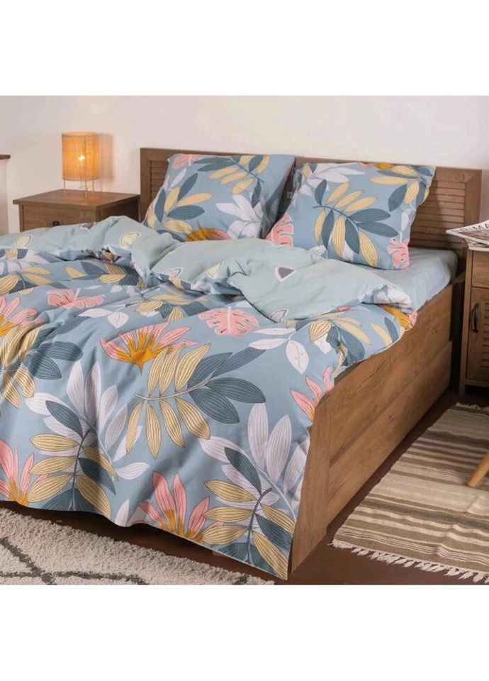 Постільна білизна полуторна Ранфорс 23229-1-5 210х143 см Viluta (336327853)