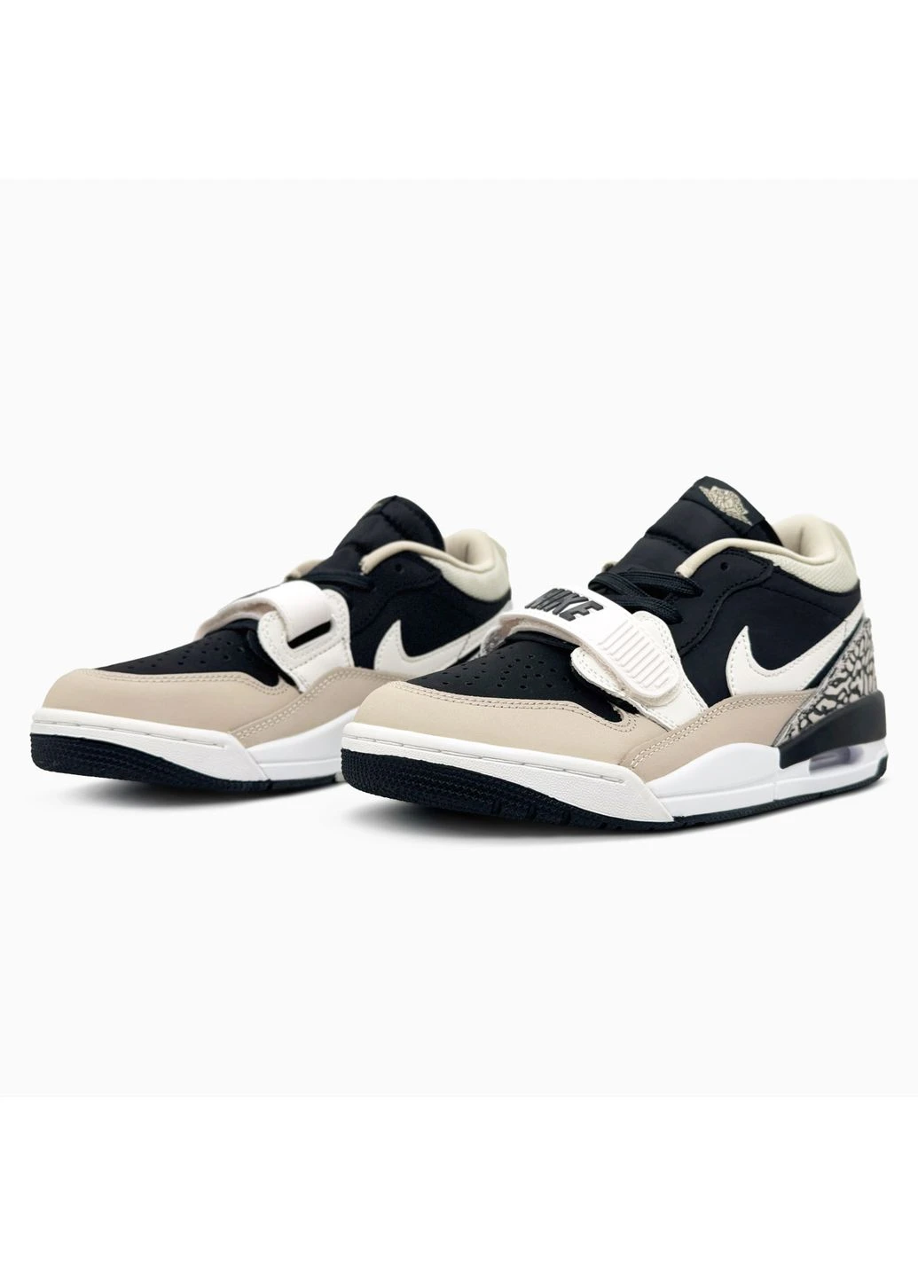 Цветные летние кроссовки nike air jordan legacy 312 low rattan off noir найк аир джордан No Brand